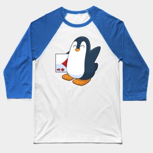 Penguin Poker Poker cards Card game Baseball T-Shirt